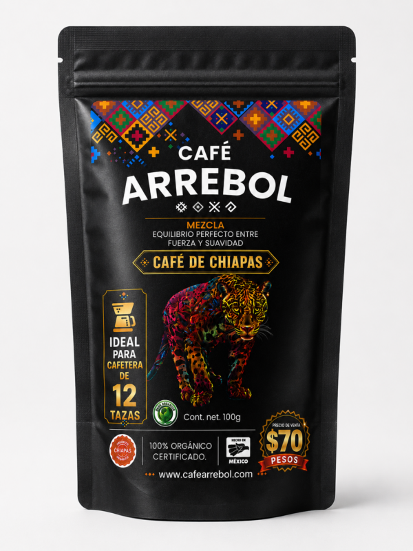 Caja Arrebol Café de Chiapas 10 Pack