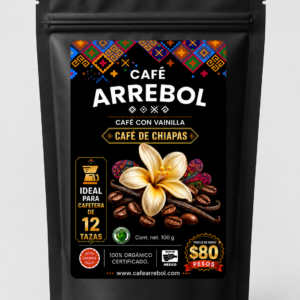 Caja Arrebol Café de Chiapas 10 Pack Vainilla